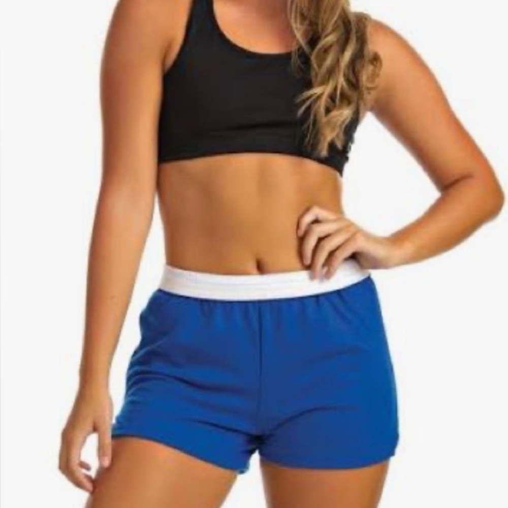 Soffe Pink and Blue Athletic Shorts